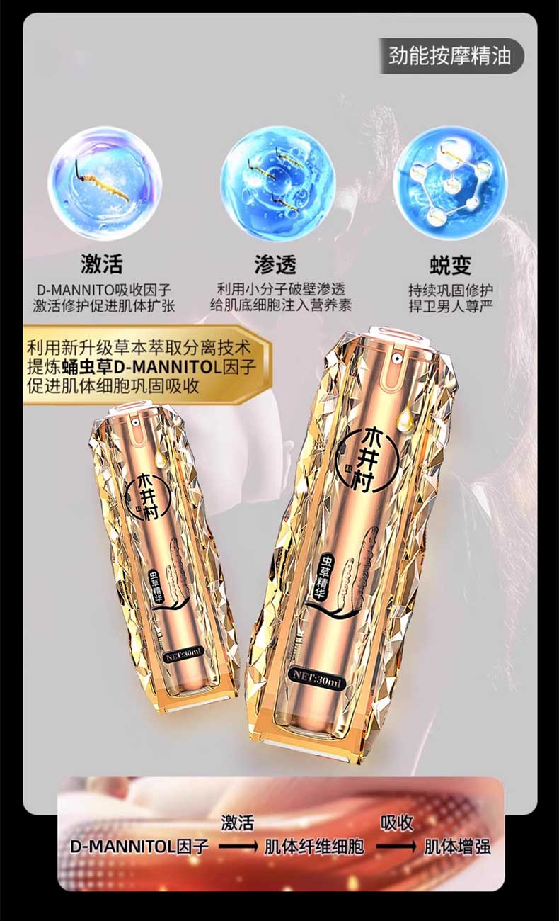 图片[6]-木井村虫草按摩修复膏 木井村劲能按摩精油 木井村三鞭臻护膏