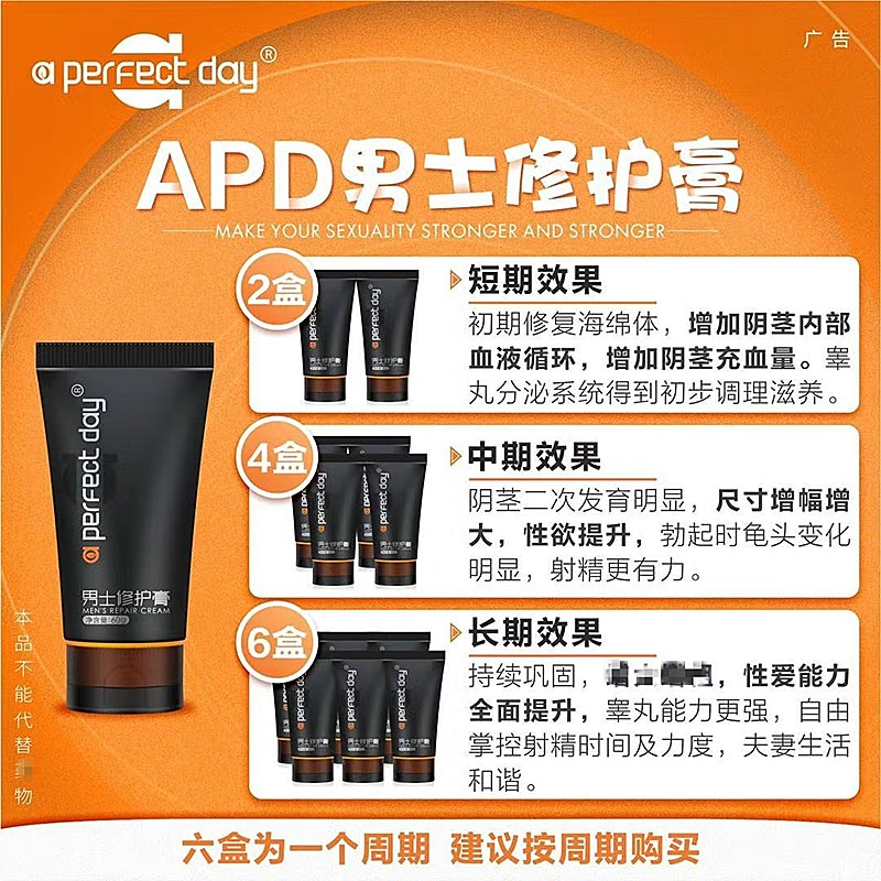 图片[6]-APD男士按摩膏 大魔王修复膏 60g*瓶 aperfect day