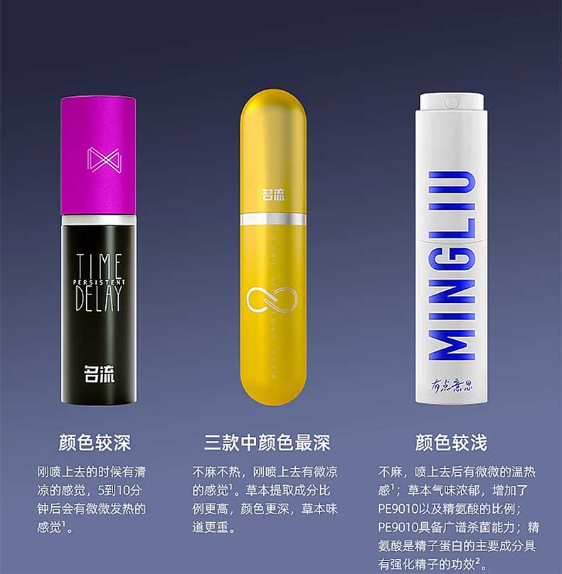 图片[5]-名流延时喷剂 MINGLIU TIME DELAY